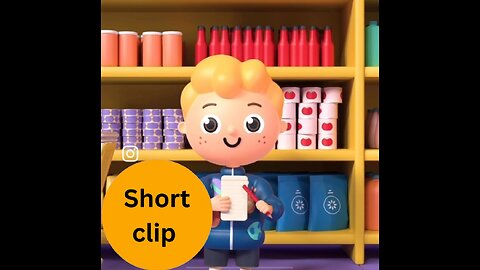 Ready Eddie Go - The Supermarket Short Clip