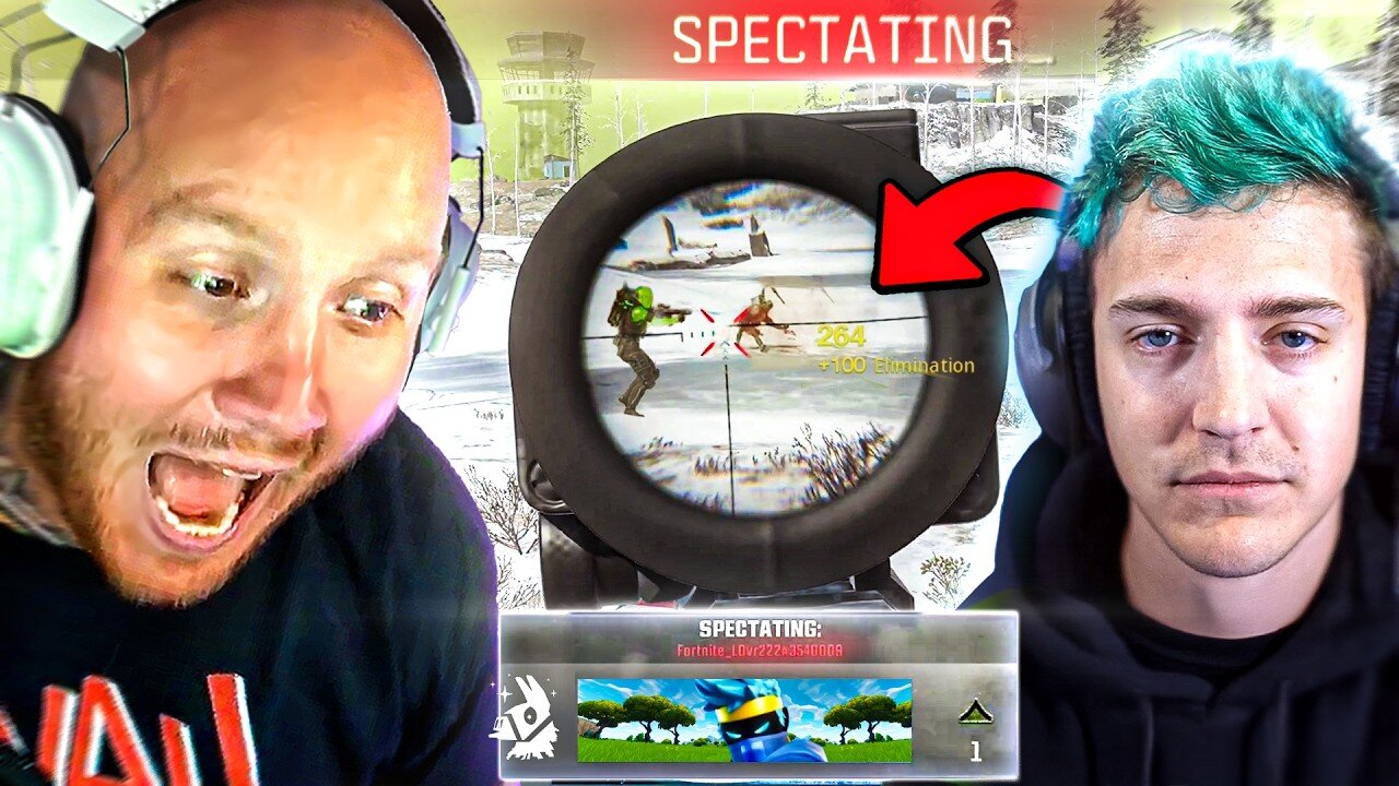SPECTATING NINJA IN WARZONE
