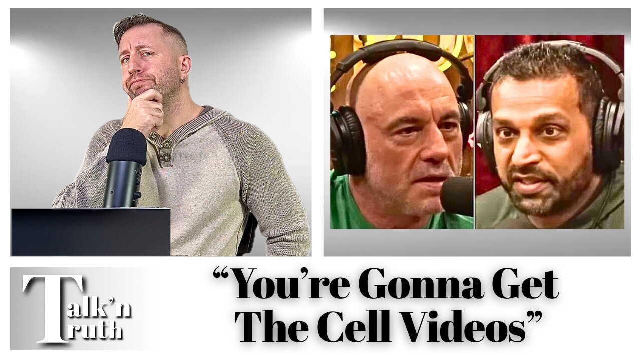 Kash Patel on JRE Claims "You're Gonna Get the Epstein Cell Videos"