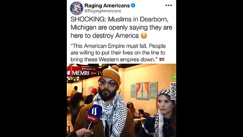 Muslims In Dearborn Mi Are Here To Destroy America