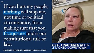 Too Bad IL Gov. Pritzker Didn't Direct His 'Message To Trump' To The Violent Criminals In Chicago