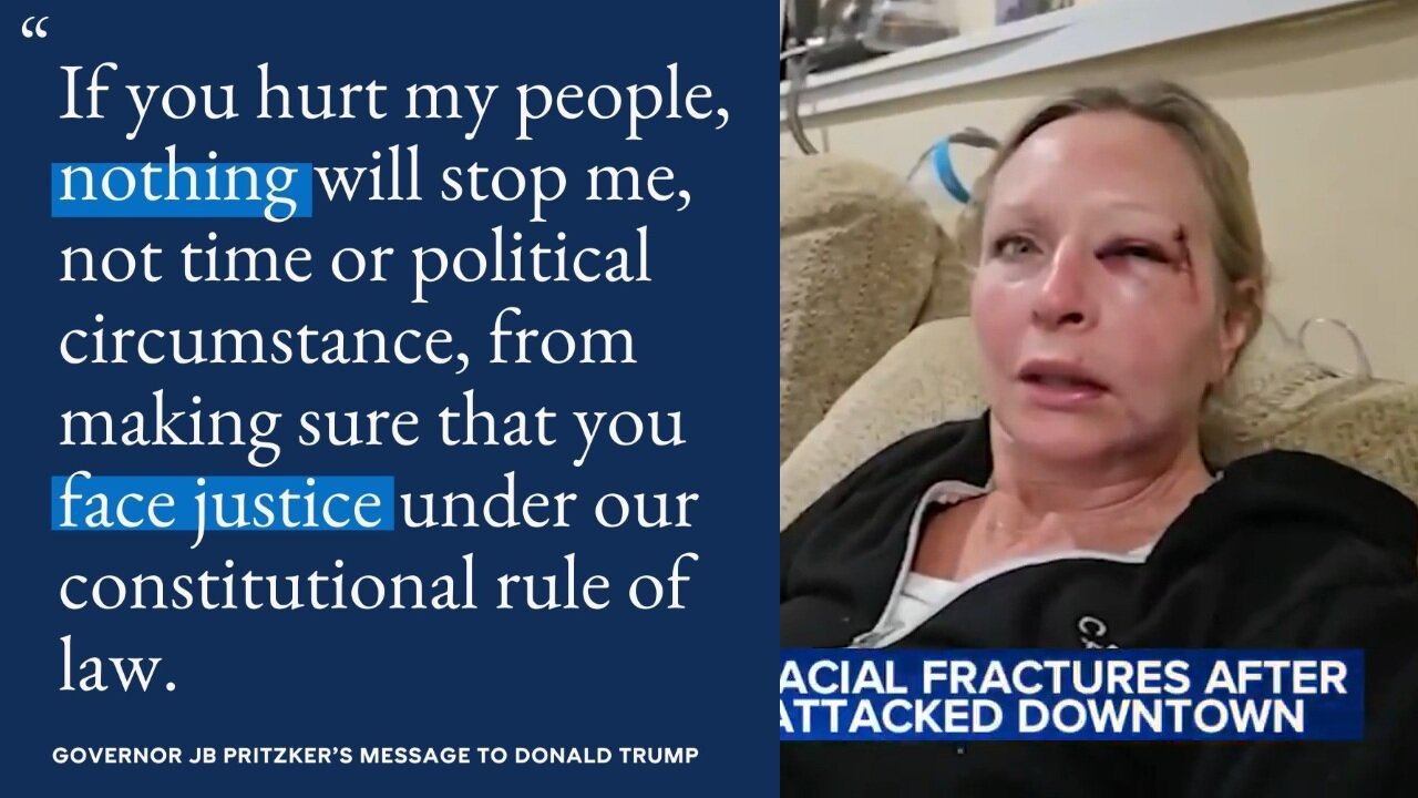 Too Bad IL Gov. Pritzker Didn't Direct His 'Message To Trump' To The Violent Criminals In Chicago