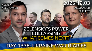 War in Ukraine, Analytics. Day 1376: Zelensky Power is Collapsing. What's Next? Arestovych, Shelest