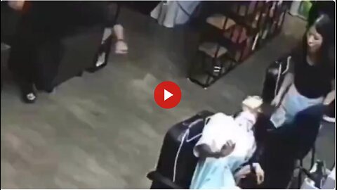 She looks up over her shoulder raises her arm and loses her soul - This is pretty twisted