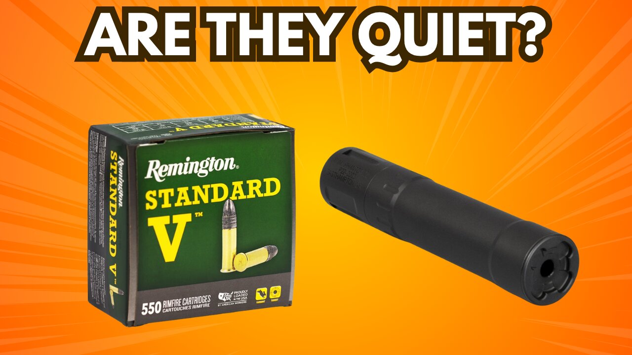 Suppressed Remington Standard V 22lr – Sound Test & Impressions