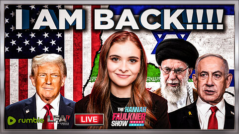 I AM BACK!!!! | LIVE WITH HANNAH FAULKNER 6.16.25 3PM