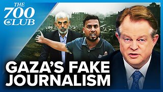 New Report Shows A Majority Of The Gaza "Journalists" Are Themselves Terrorists | 700 Club