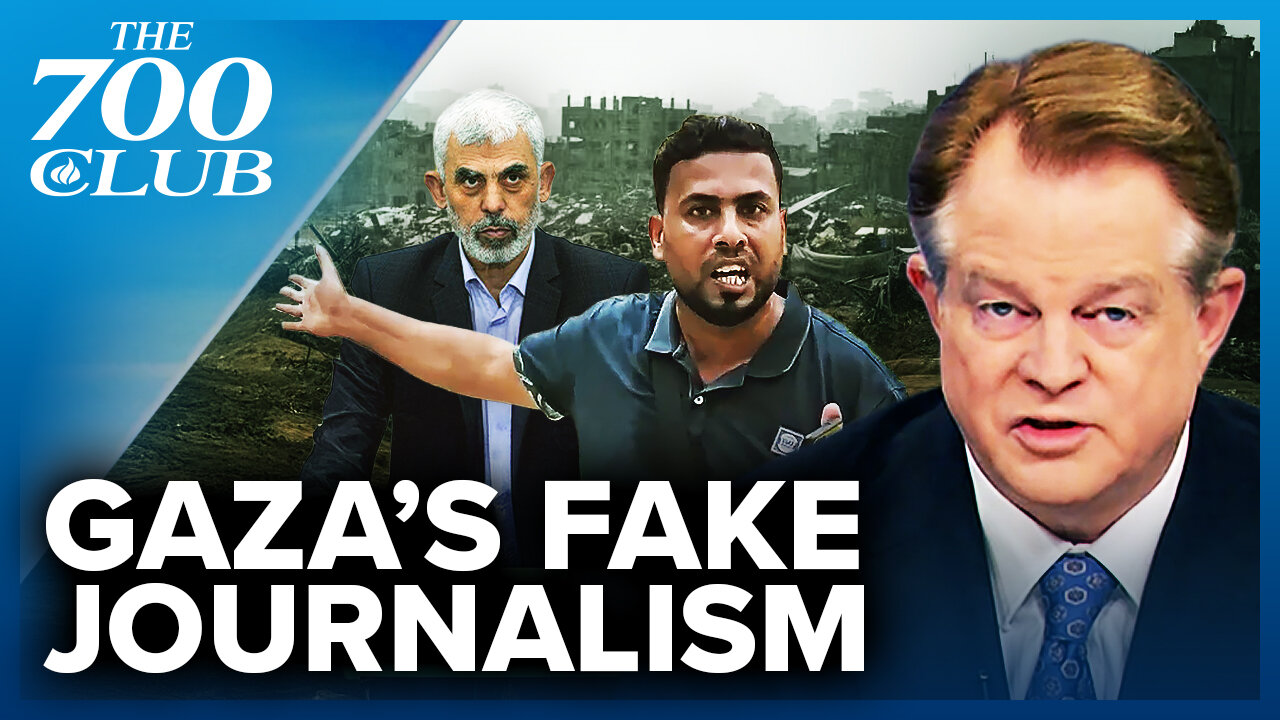 New Report Shows A Majority Of The Gaza "Journalists" Are Themselves Terrorists | 700 Club