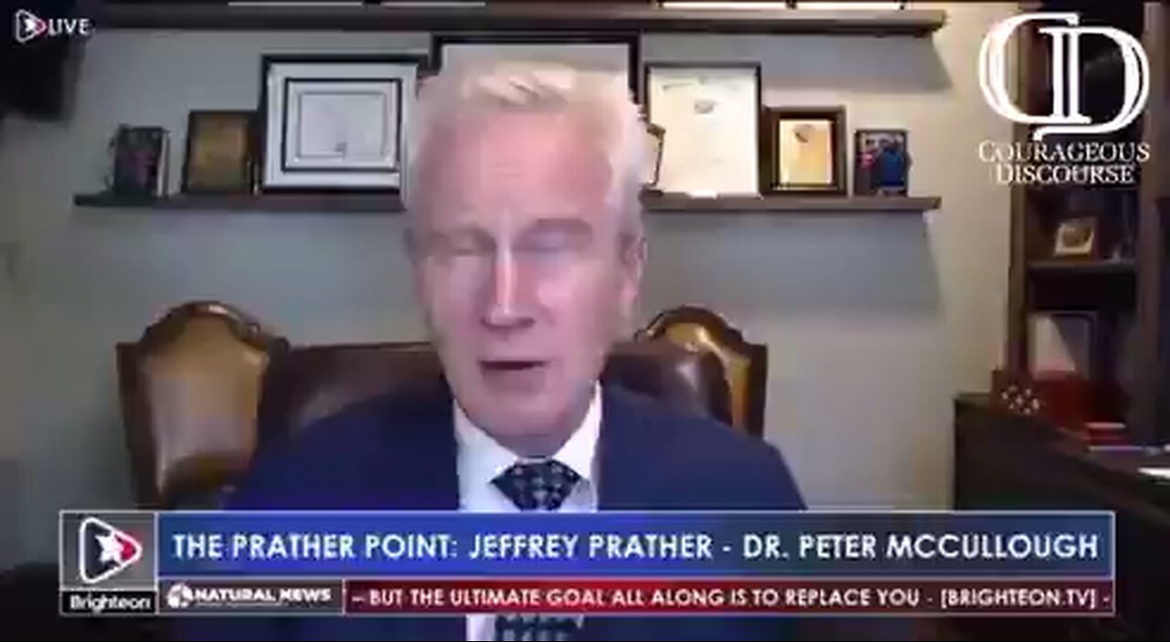 Dr. Peter McCullough, “In every country in the world cancer rates are skyrocketing.”