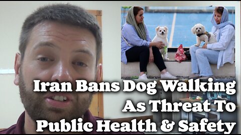 Iran Bans Dog Walking As Threat To Public Health & Safety