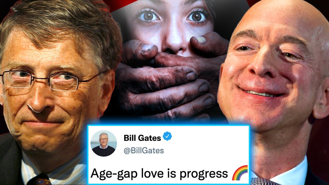 Bill Gates and Jeff Bezos Exposed Funding World's Largest Paedophile Ring - Media Blackout