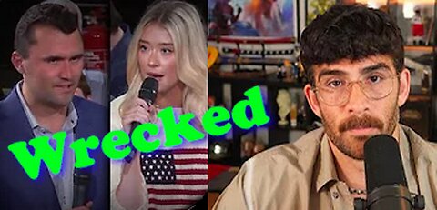 Hasan Reacts To Charlie Kirk Getting Wrecked By Feminist
