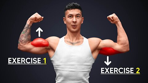 💥The ONLY 2 Exercises You Need For Massive Arms✅