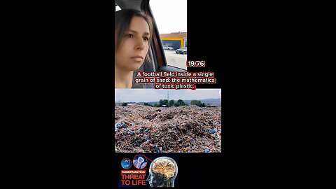 A football field inside a single grain of sand: the mathematics of... #nanoplastic #medicine #health