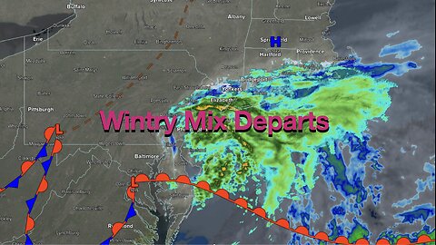 Wintry Mix Departs