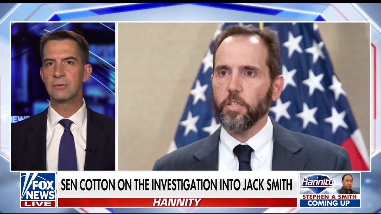 Sen Tom Cotton: Jack Smith Was Racing The Clock To Convict Trump