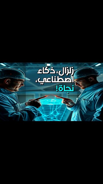 زلزال + ذكاء اصطناعي = نجاة من الفيضانات؟ #shorts