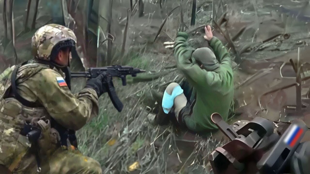 Trenches Overrun: Russian Troops Force Ukrainian Surrender