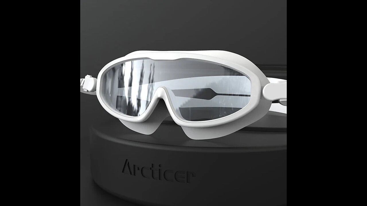 Anti-Fog Comfortable Swimming Goggles, with Leak-free Fit, for Adult