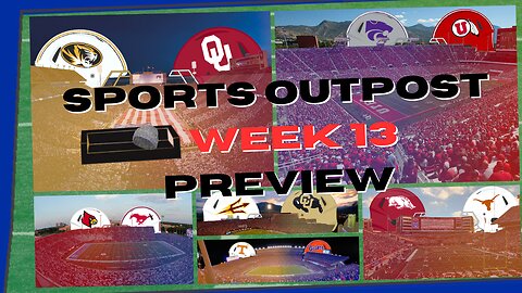 Missouri vs Oklahoma | Kansas State vs Utah | Louisville vs SMU - SpOp CFB Week 13 Preview