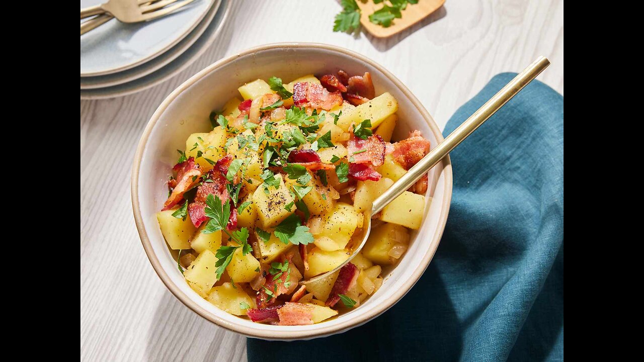 How to Make Authentic German Potato Salad!