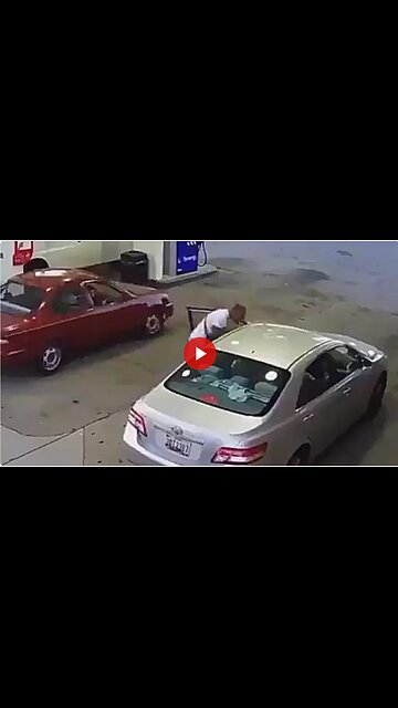 Some would call this Karma, some would call this self defense. Either way it worked