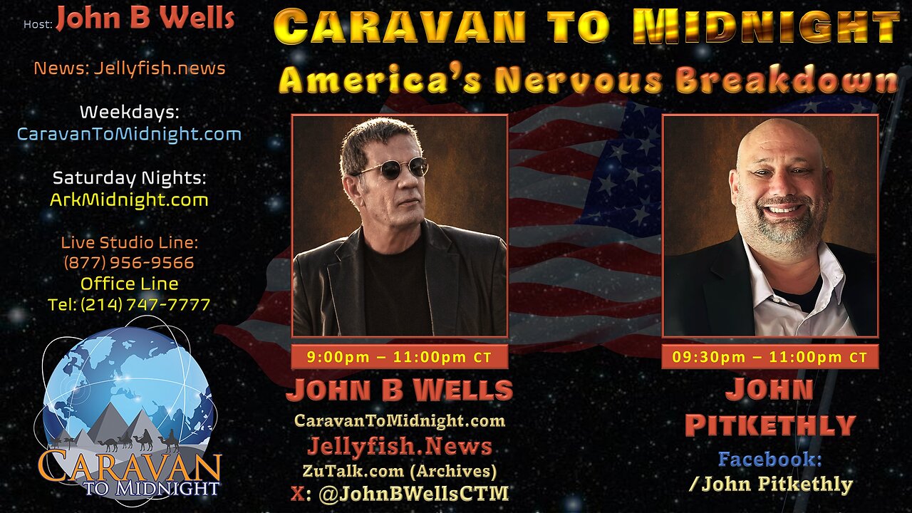 America’s Nervous Breakdown - John B Wells LIVE