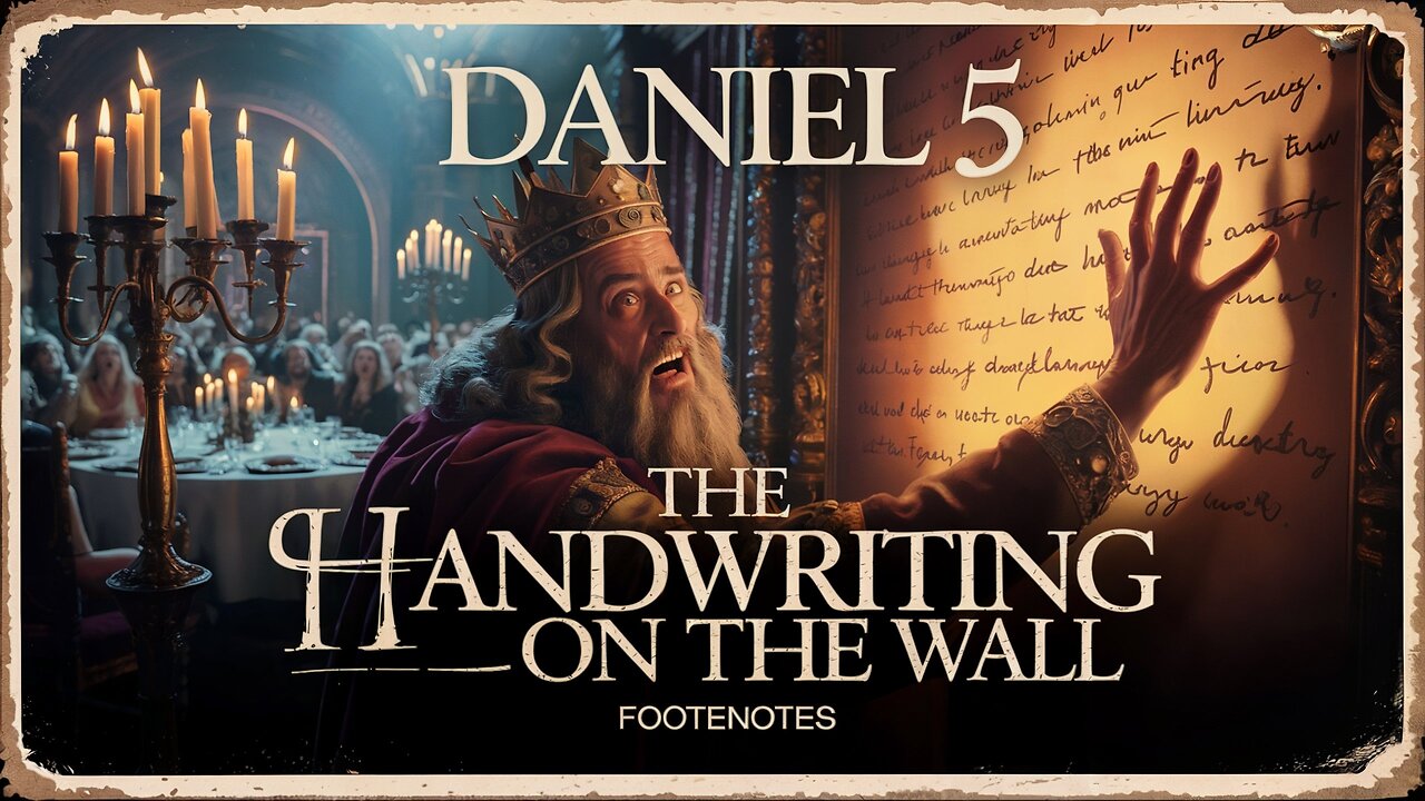 The Handwriting on the Wall. Daniel 5