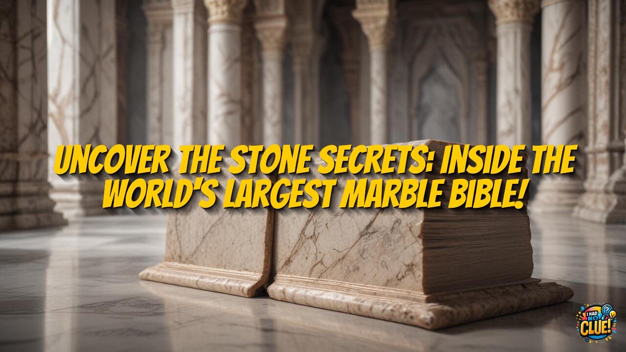 Discover Myanmar's Marvel: The World's Largest Marble Book