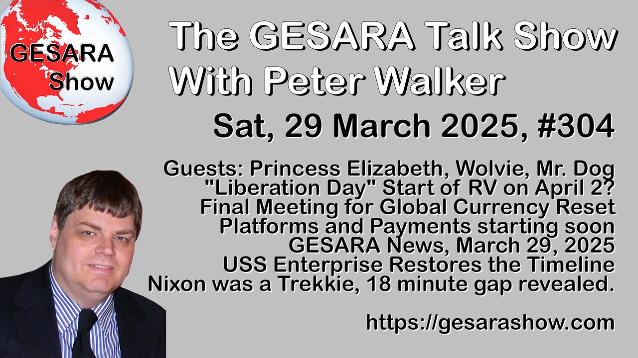 2025-03-29 GESARA Talk Show 304 - Saturday