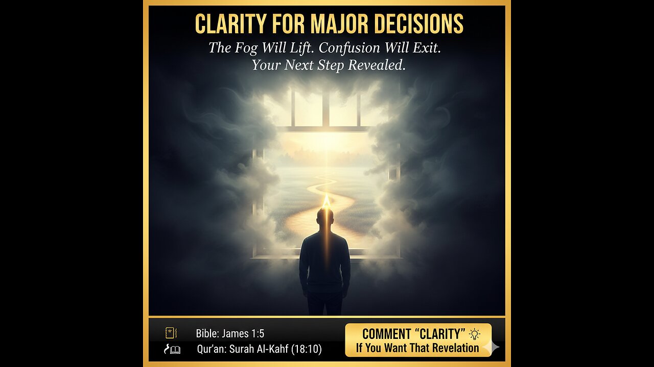“CLARITY FOR MAJOR DECISIONS”