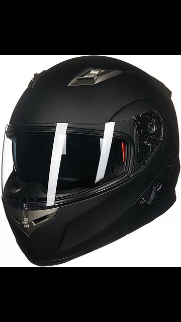 ILM Bluetooth Integrated Modular Flip up Full Face Motorcycle Helmet