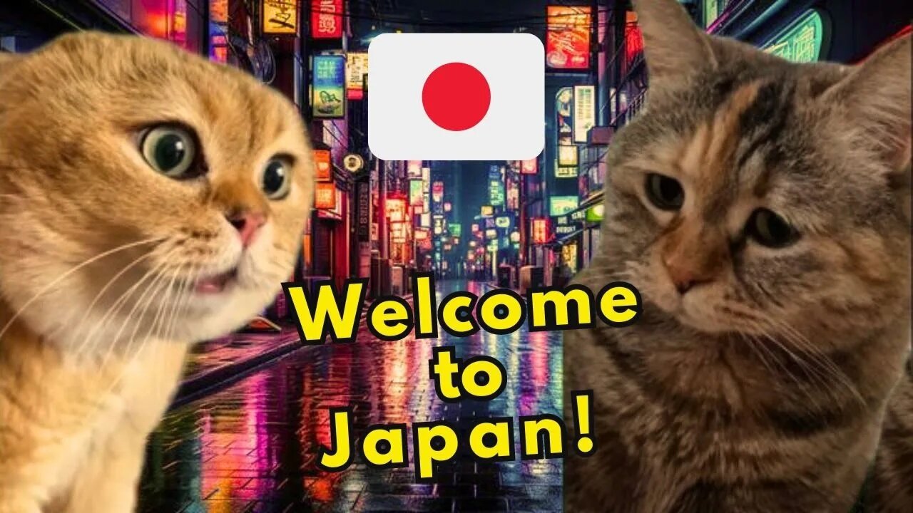 What Can Two Cats do When They Go to Japan?