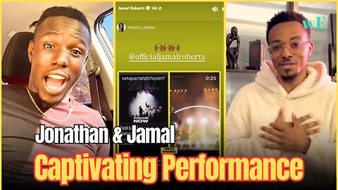 Jamal Roberts Shares Emotional “Still (Live)” With Jonathan McReynolds