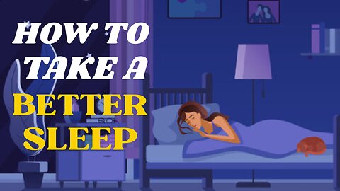 how to take a better sleep