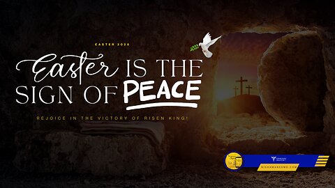 The Powerful Story of Jesus | Easter is a Sign of Peace 🌅✝️ #HeIsRisen #Easter2025 #GodsLove