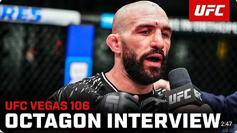 Jared Gordon Octagon Interview | UFC Vegas 106