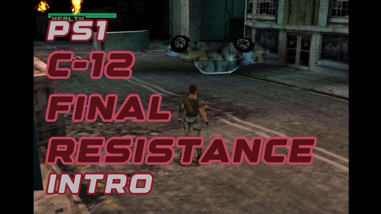 PS1 Intro - C-12: Final Resistance Cyber Surge Cinematic