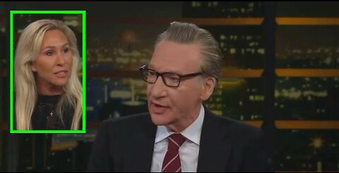 Bill Maher gets blindsided as MTG tells him that Obamacare has crushed the middle class