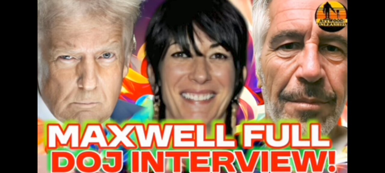 FULL MAXWELL/DOJ INTERVIEW 6HRS