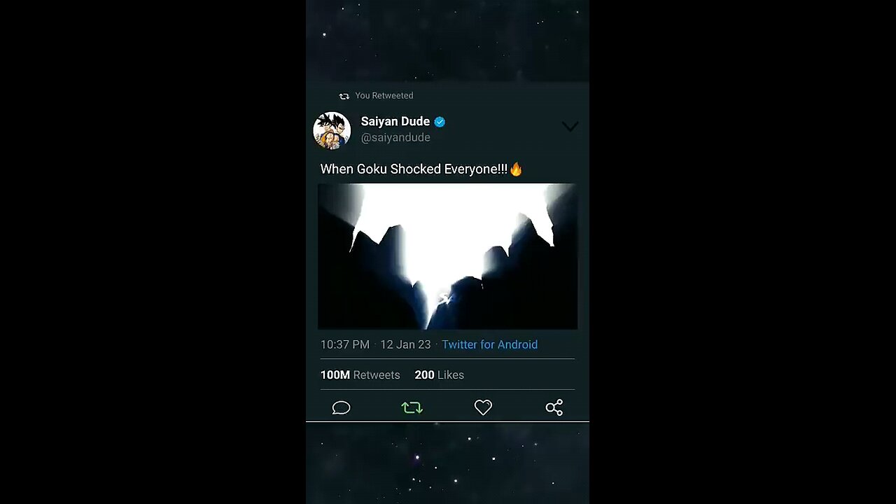 Goku entered in ui first time