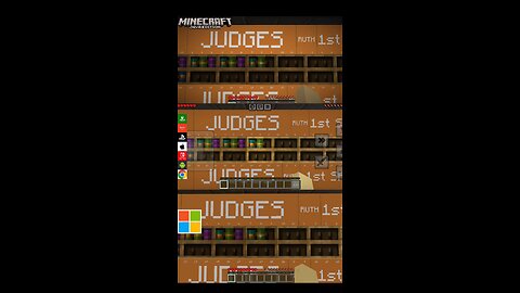 Judges 8 - the KJV Bible in Minecraft #KJV #Judges #Bible #Minecraft