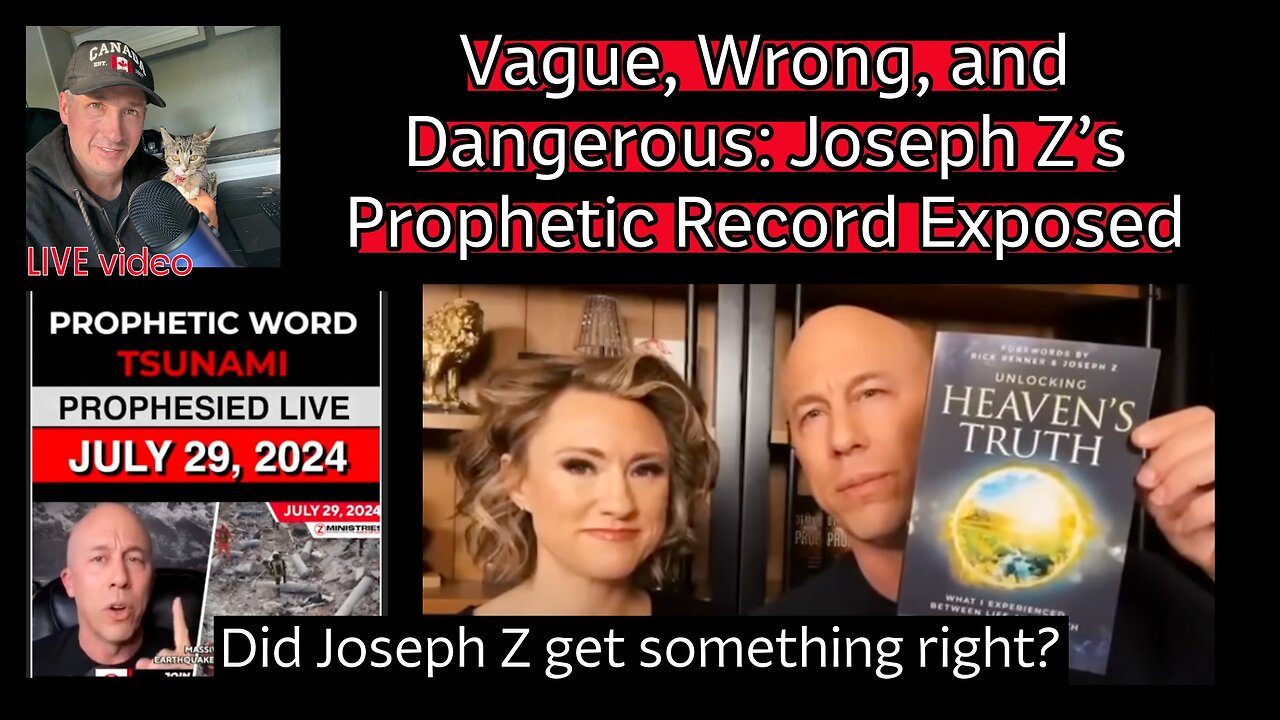 Vague, Wrong, and Dangerous: Joseph Z’s Prophetic Record Exposed