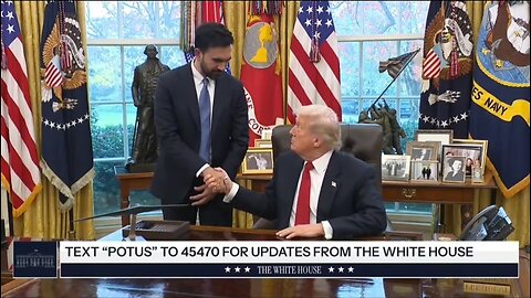 Trump Meets With Mamdani: We'll Help NY