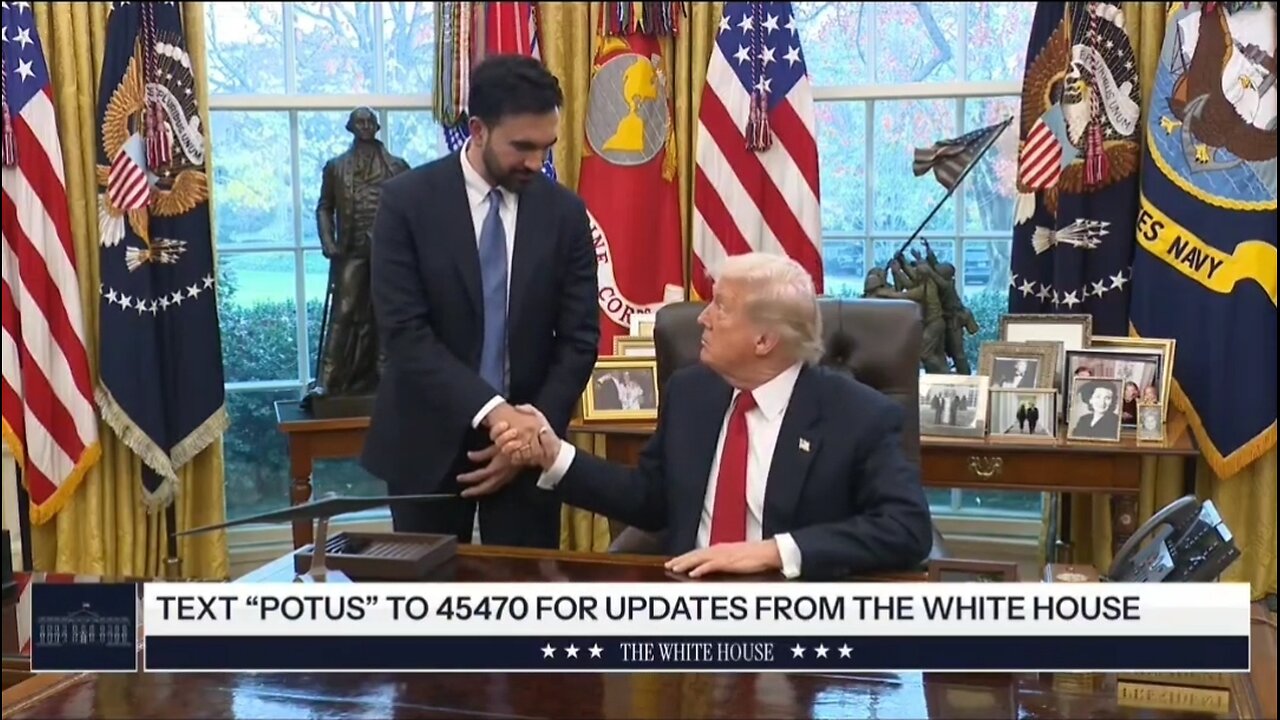 Trump Meets With Mamdani: Well Help NY