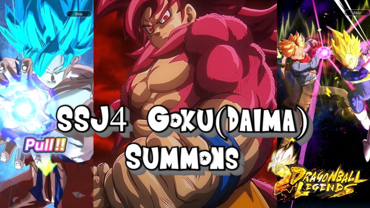 SSJ4 Goku(Daima) Arrives on Dragon Ball Legends