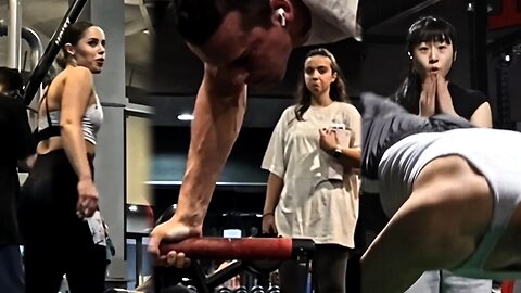 Scaring People in The Gym With Calisthenics #132