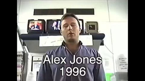 Alex Jones 1996: Private Banks Control Your Money & Government – Predicted TODAY'S Tyranny!