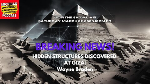 🚨 BREAKING: Hidden Structures Discovered at Giza! 🏺🔍 Secret Chambers & Underground Mysteries LIVE