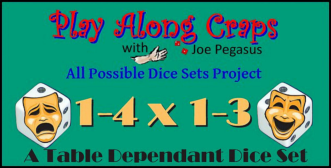 1.4 x 1.3 Dice Set on Hard Table